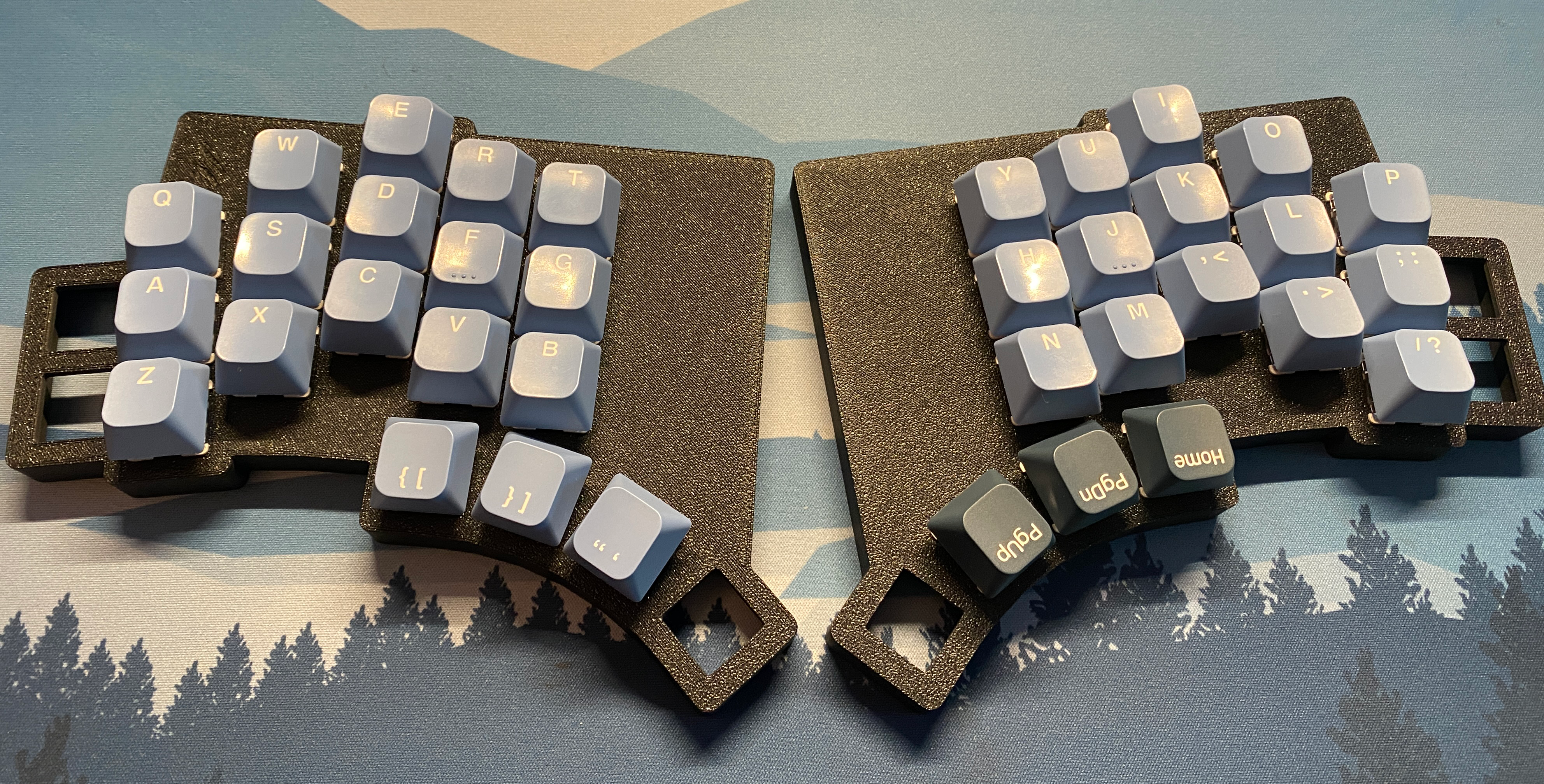 KLON keyboard layouts